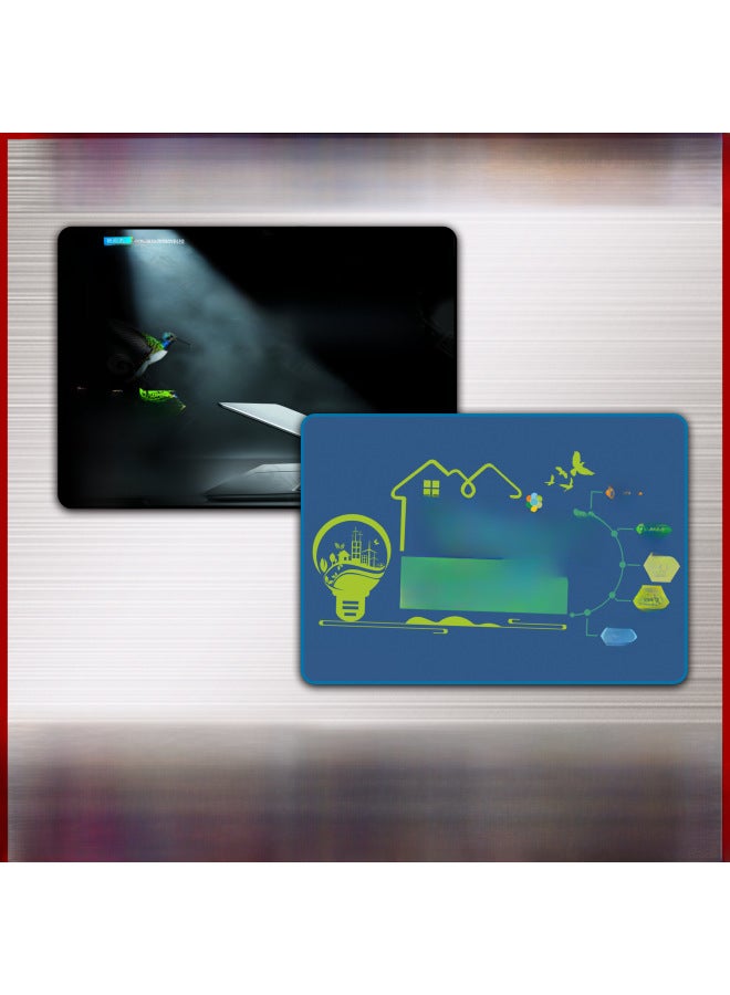 Monochrome Color Large Small Size Mouse Pad Picture Design Logo Oversized Office Game Mouse Pad Table Mat Thickened-Color:Color Thermal Transfer Printing-Pattern:300*800*2 - Image 2