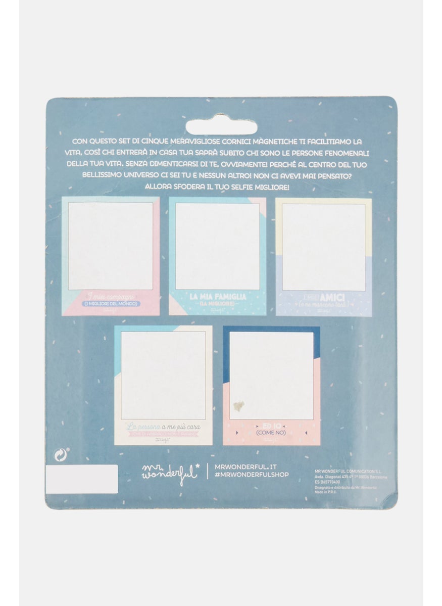 Mr. Wonderful My Companions The Best In The World Magnetic Photo Frame, Grey Combo  - Image 2