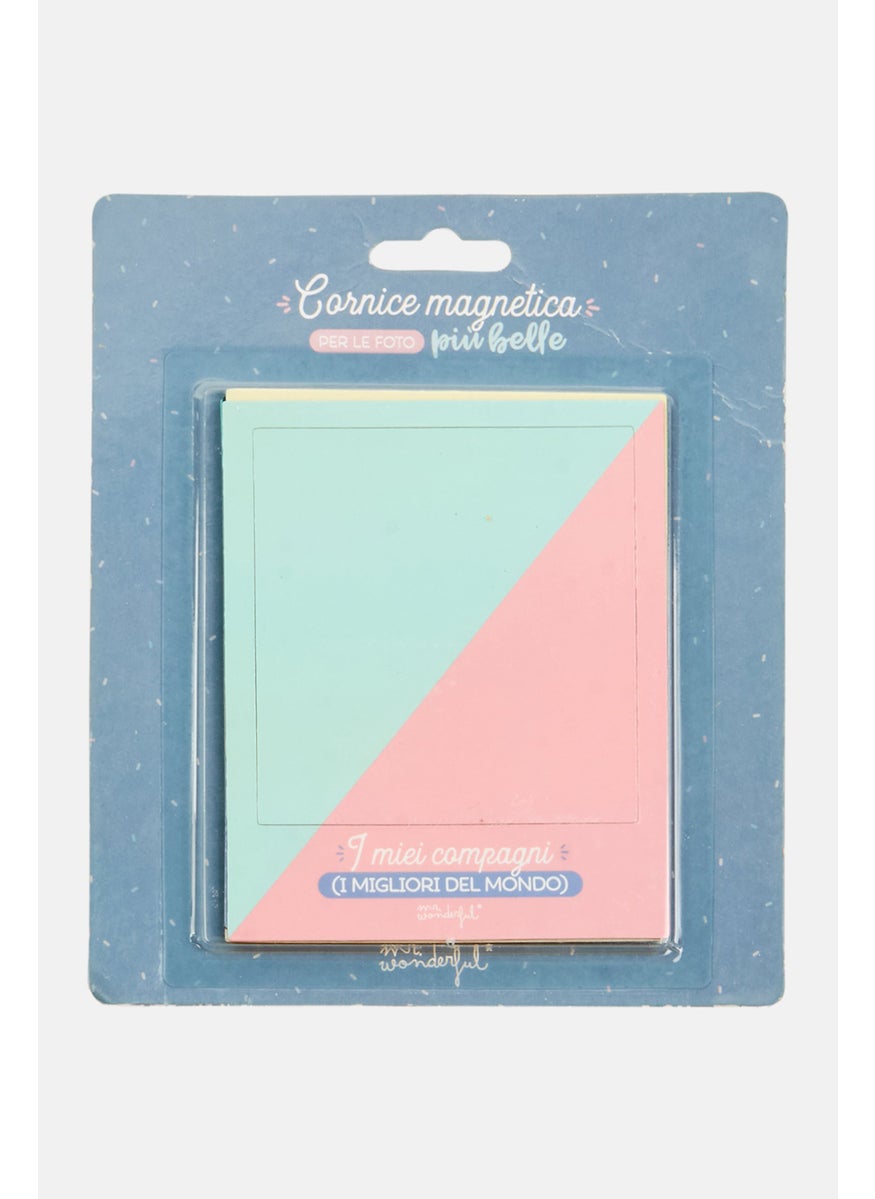 Mr. Wonderful My Companions The Best In The World Magnetic Photo Frame, Grey Combo  - Image 1