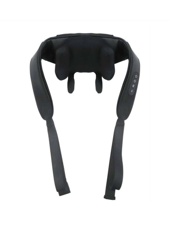 Loquat Cervical Massager Home Trapezius Cervical Massager Multi-functional Hot Compress Massage Shawl - Image 1