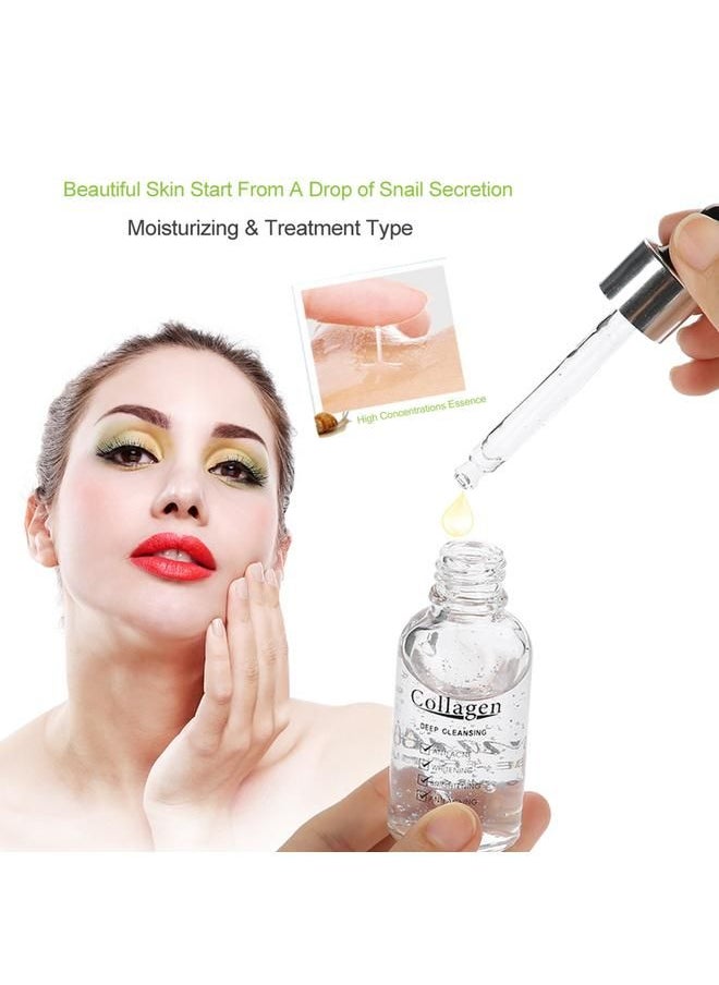 SNAIL - 30ml Moisturizing Snail Serum Snail Secretion Nourishing Skin Essence Face Anti aging Essence - Image 1