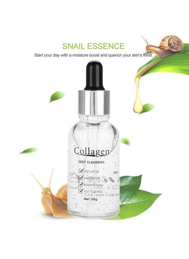SNAIL - 30ml Moisturizing Snail Serum Snail Secretion Nourishing Skin Essence Face Anti aging Essence - Image 1