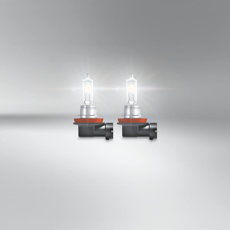 OSRAM نايت بريكر سيلفر H11، +100% سطوع أكثر، لمبة مصباح هالوجين، 64211NBS-2HB، 12 فولت سيارة، صندوق معلق (2 لمبات) - Image 3