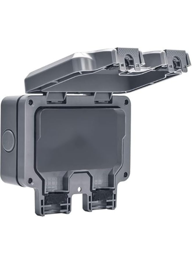 melfi Melfi Launches IP66 Rated Waterproof Outdoor Sockets for Ultimate Rainproof Wall Electrical Outlets (DOUBLE)  - Image 1