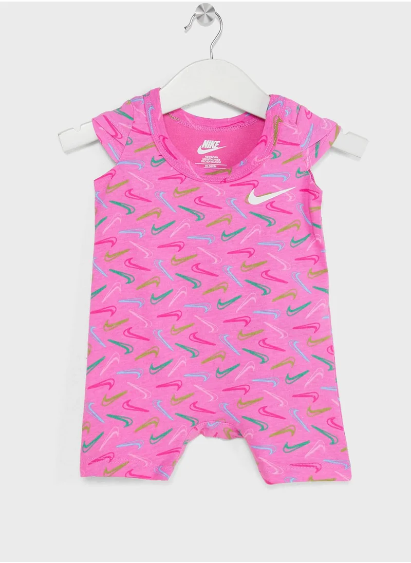 Nike Infant Swoosh Logo Romper