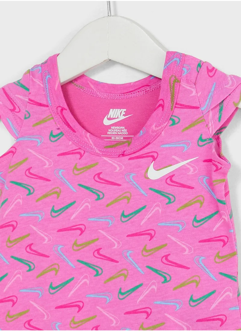 Nike Infant Swoosh Logo Romper