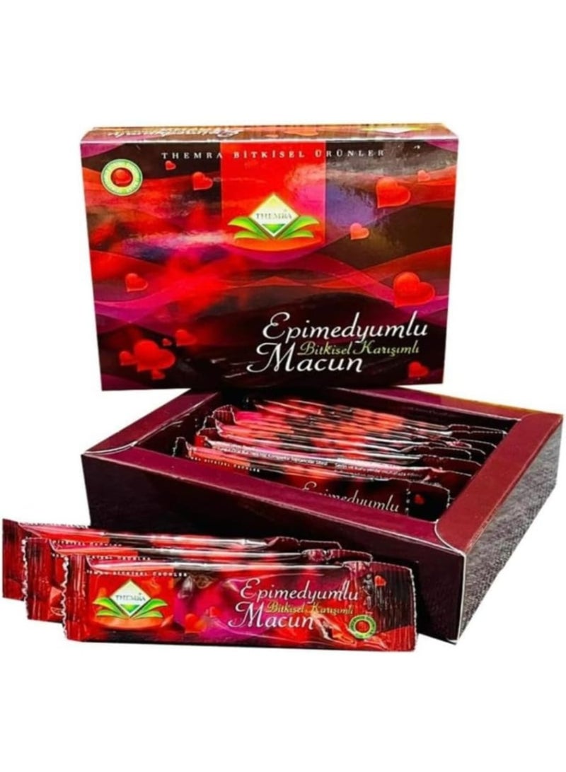 THEMAR AL MADINAH  Turkish honey jam macun 12 sachet x 12g 