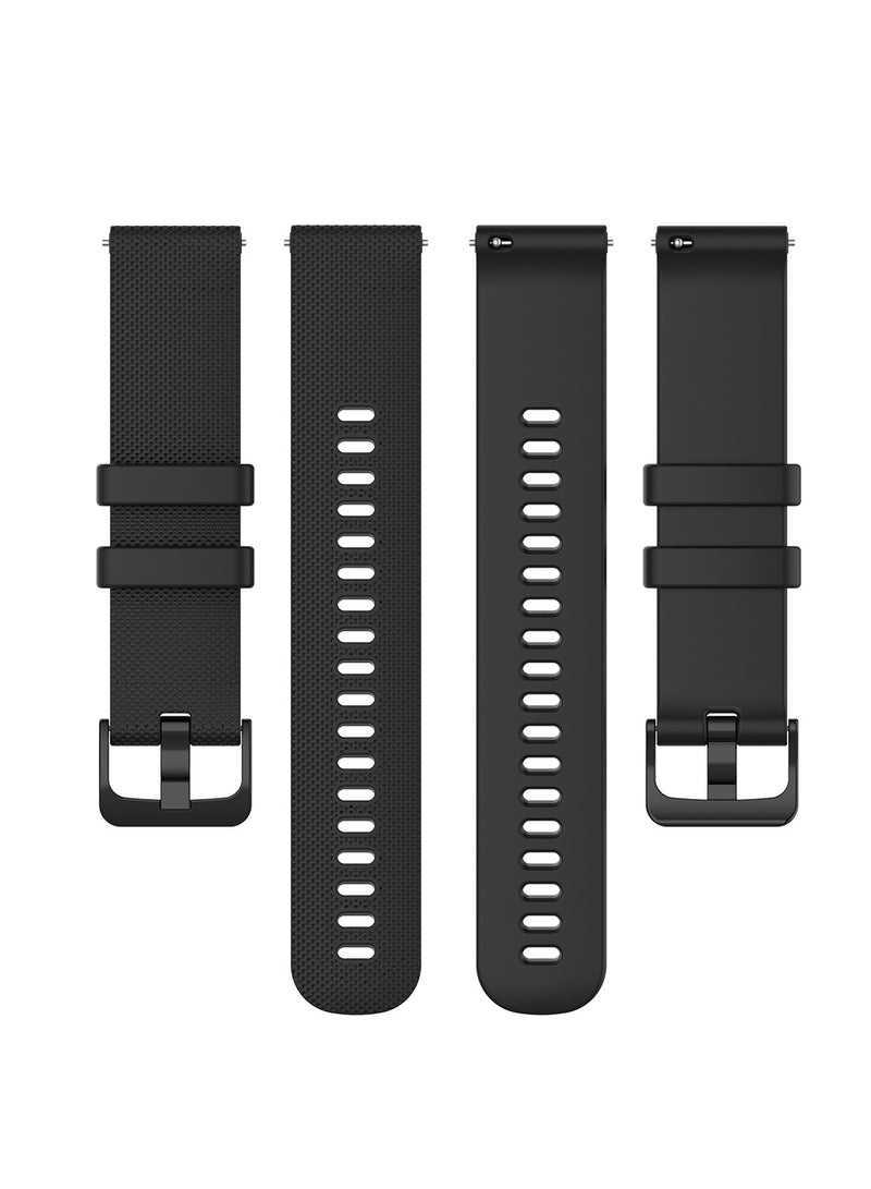 FITME Classic Silicone Band For SoundPEATS Watch PRO 1 / Watch 2 / Watch 4 Watches (22 mm)  - Image 3