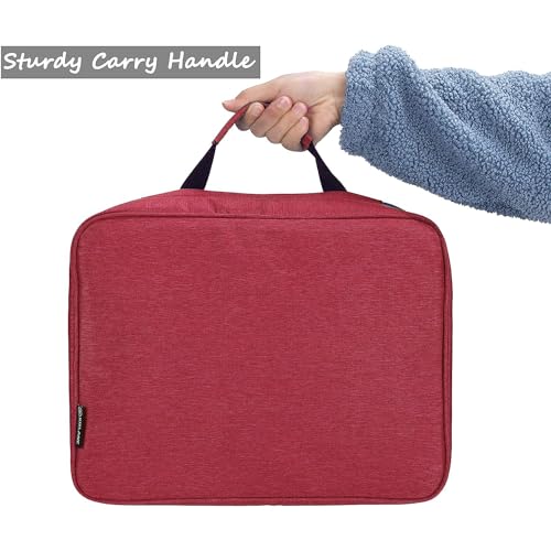 KISLANE Carrying Case for 48 Cars, Kids Cars Storage Case (Bag Only, Red) - Image 4