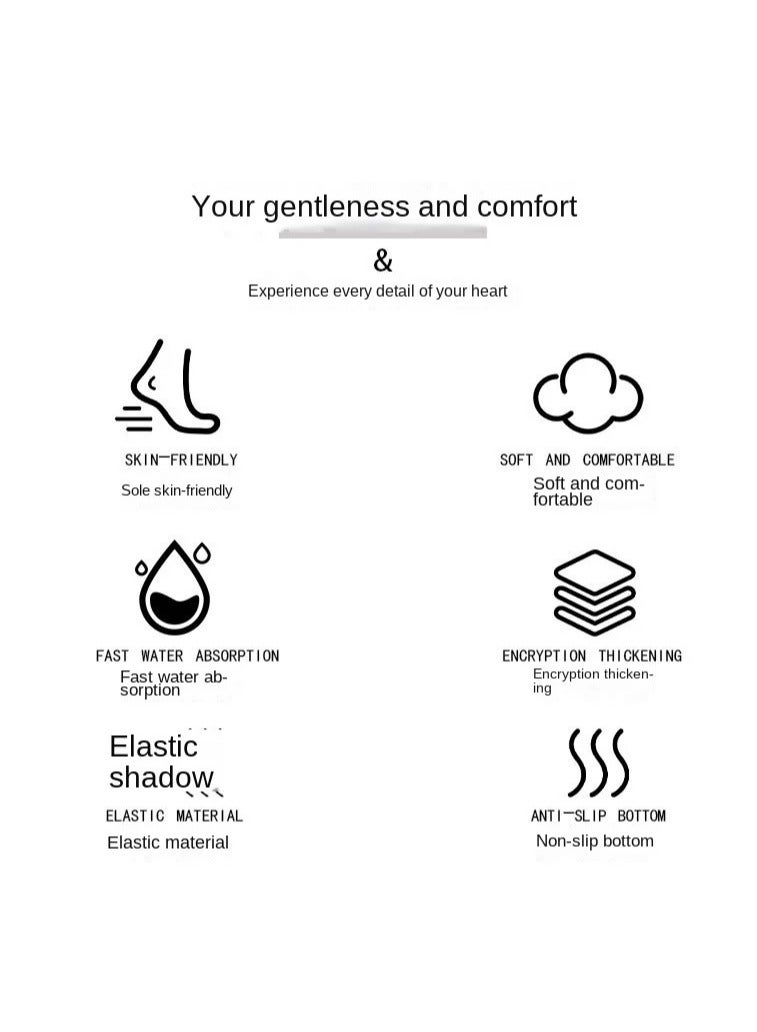 Bluejw 1-Piece Size Is 40x60 Cm Thickened Memory Cotton Entrance Mat Bathroom Anti-Skid Mat Bathroom Entrance Kitchen Water Absorbing Household Floor Mat - Image 2