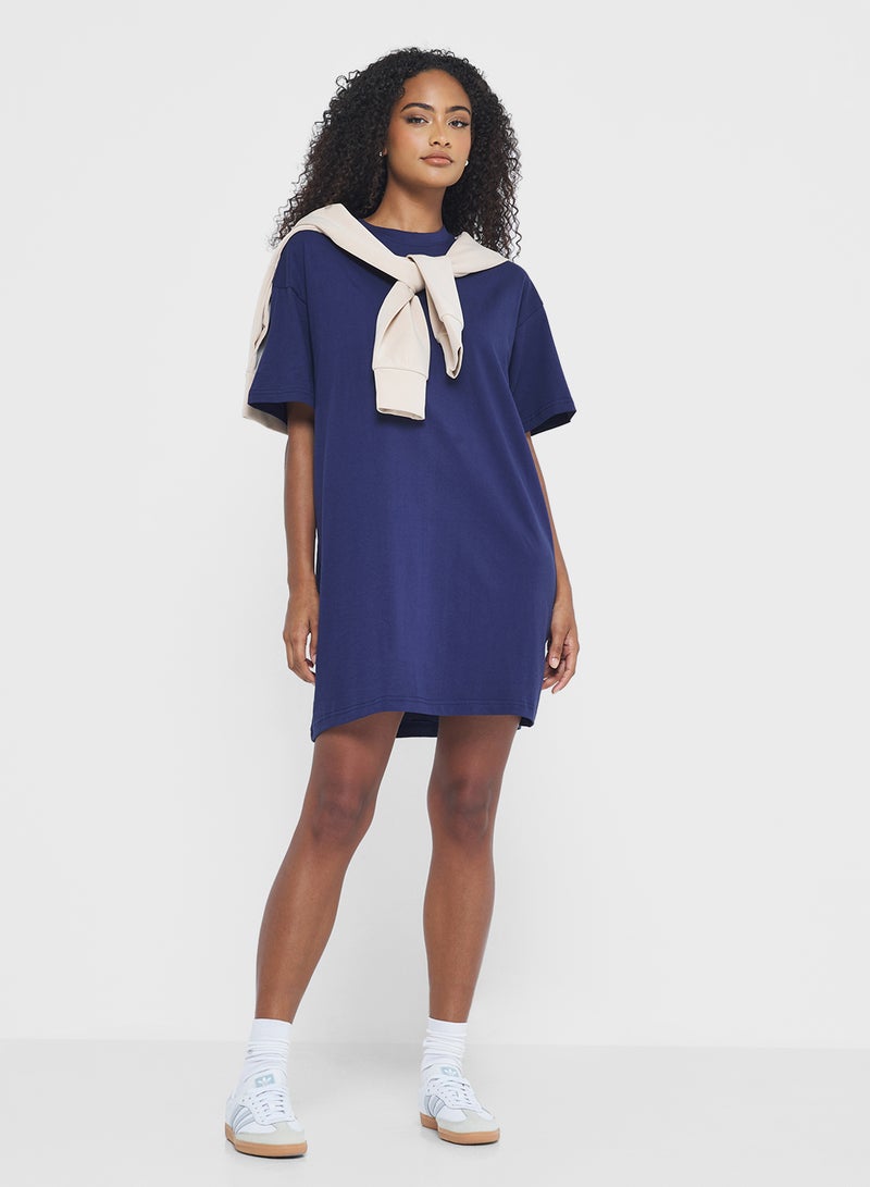 جينجر بيسيكس فستان تي شيرت قطن واسع - Image 4