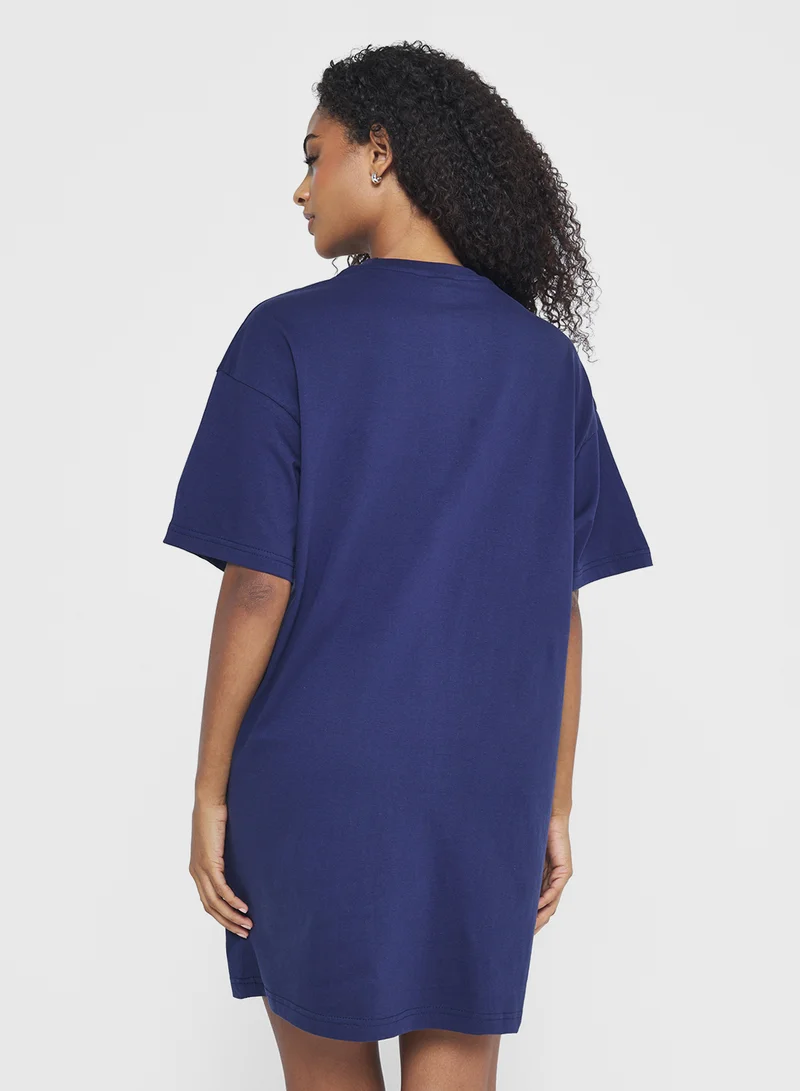 Ginger Basics Cotton Oversize T-shirt Dress