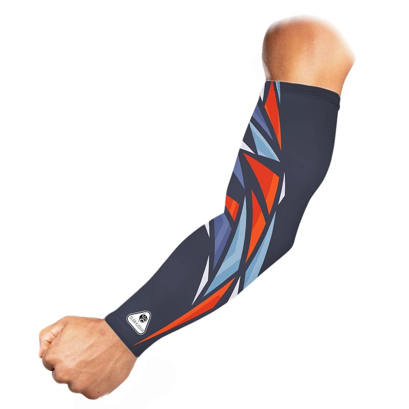 SUBHUSHA Arm Sleeve Unisex Sports Compression Sun Protection UV UPF 50 Cooling Sleeve Tattoo Cover Up Men & Women Cycling Cricket Biking Riding Golf Football Basketball & Running DP13 - Image 4