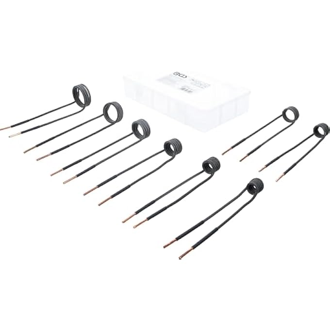 2169-1 INDUCTION COIL SET FOR INDUCTION HEATER 90 ANGLED FOR ITEM 2169, 3390, 3391, 8 PIECES - Image 1