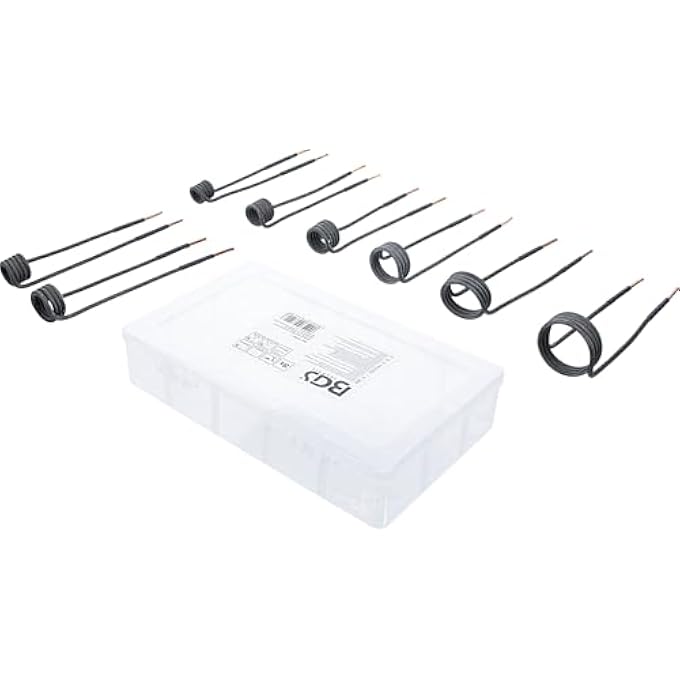 2169-1 INDUCTION COIL SET FOR INDUCTION HEATER 90 ANGLED FOR ITEM 2169, 3390, 3391, 8 PIECES - Image 2