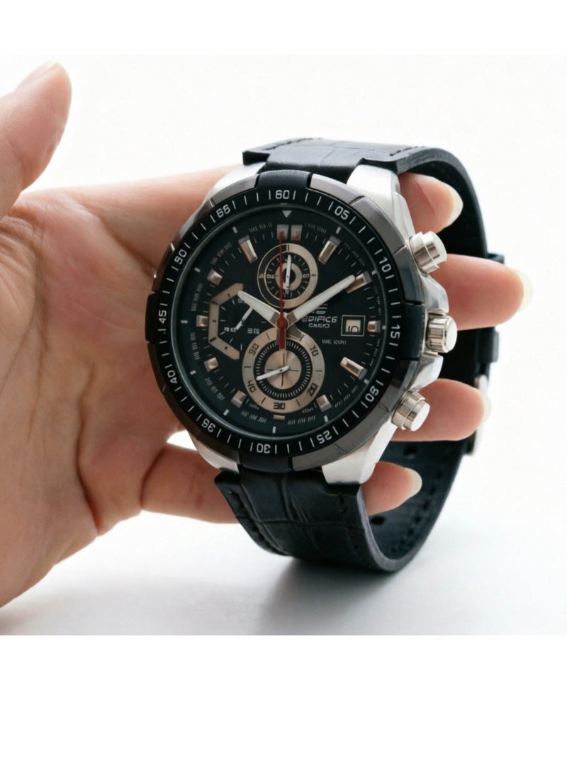 CASIO Men Edifice Chronograph Watch EFR-539L-1AVUDF - Image 3