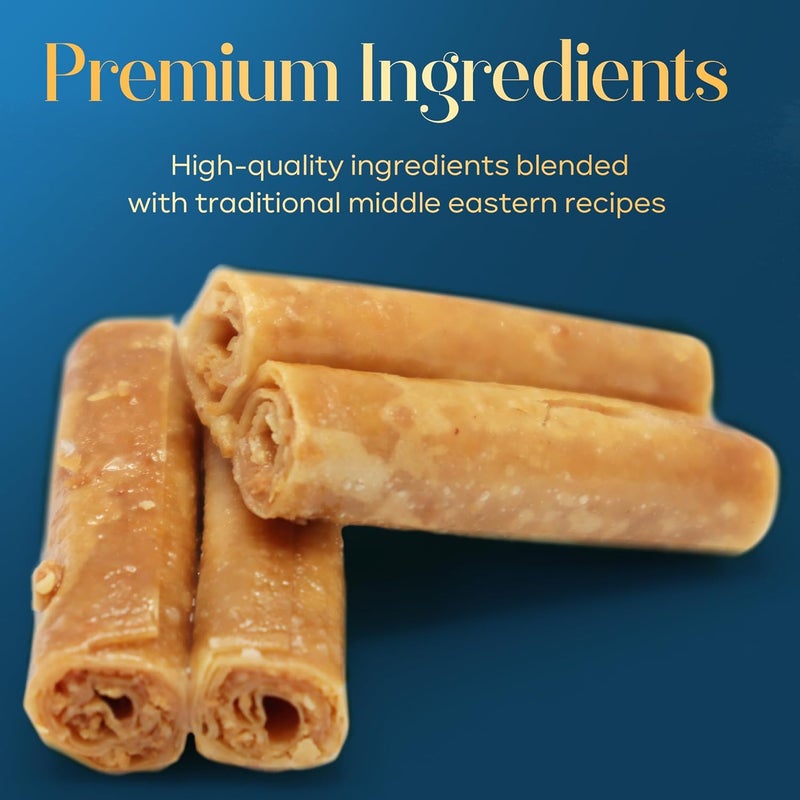 Abu Al Jedi 500g Finger Cashew Baklava - Premium Arabic Sweets Gift Box for Eid, Diwali, and Special Occasions – Middle Eastern Dessert – Traditional Baklawa - Image 3