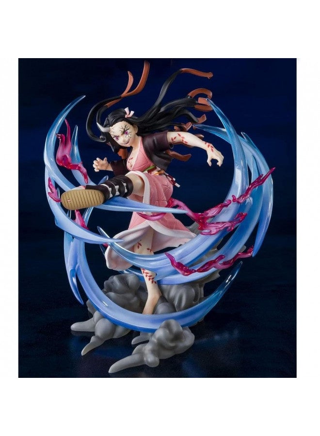 TAMASHII NATIONS - Demon Slayer: Kimetsu no Yaiba - Nezuko Kamado -Demon Form Advancing Ver., Bandai Spirits FiguartsZERO Collectible Statue - Image 2