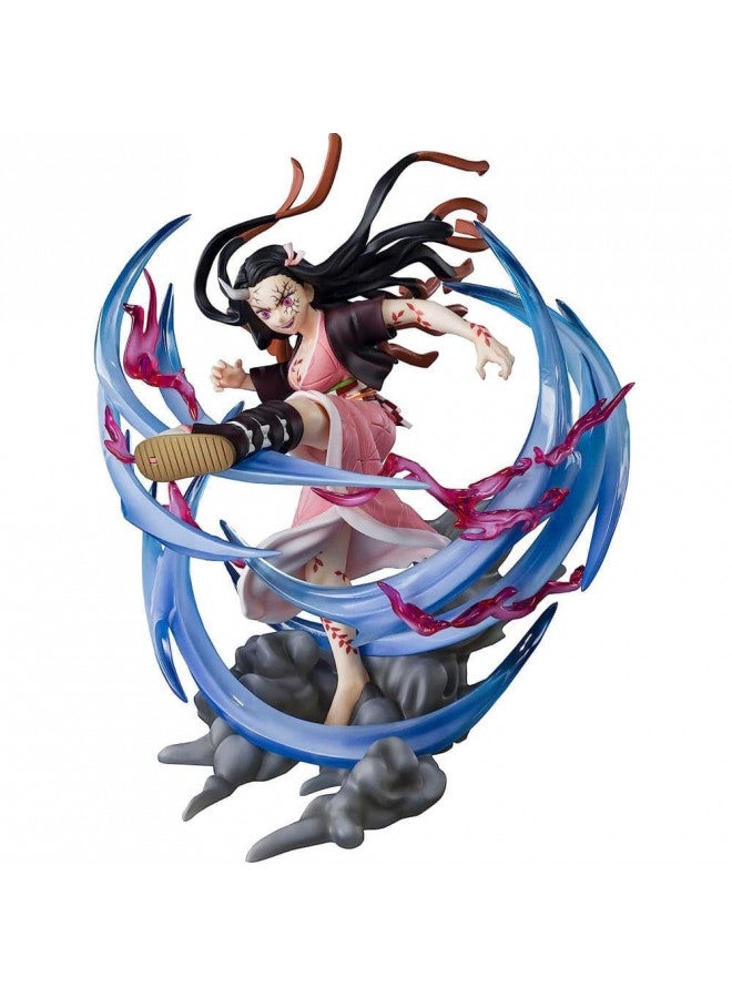 TAMASHII NATIONS - Demon Slayer: Kimetsu no Yaiba - Nezuko Kamado -Demon Form Advancing Ver., Bandai Spirits FiguartsZERO Collectible Statue - Image 1