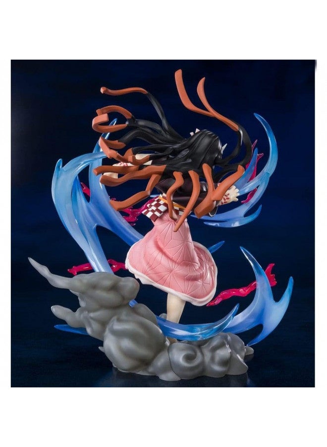 TAMASHII NATIONS - Demon Slayer: Kimetsu no Yaiba - Nezuko Kamado -Demon Form Advancing Ver., Bandai Spirits FiguartsZERO Collectible Statue - Image 4