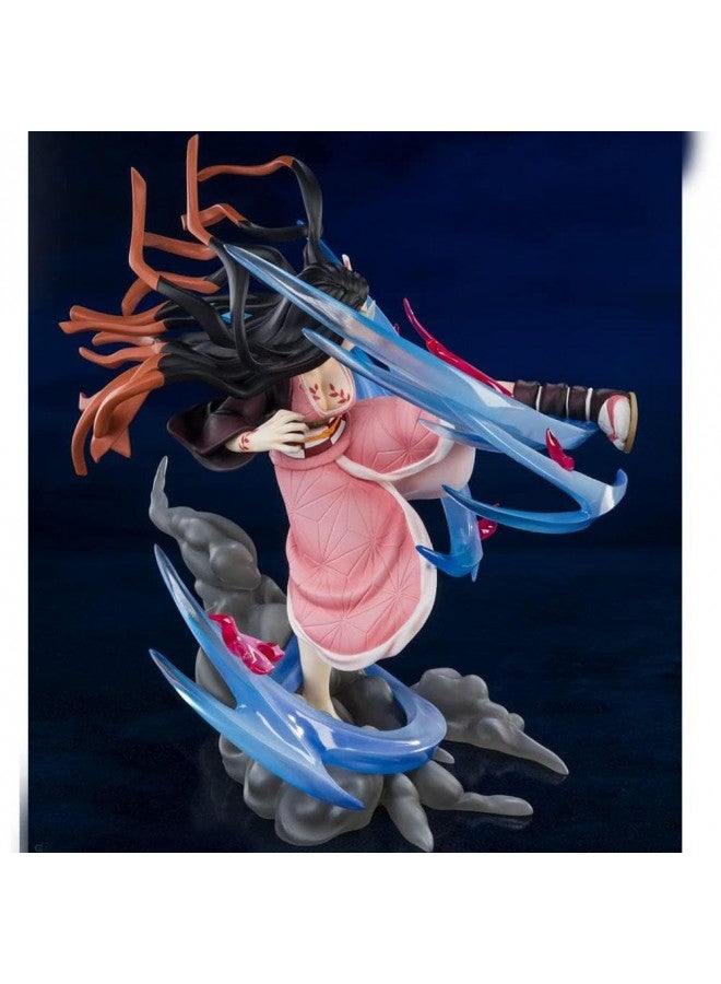 TAMASHII NATIONS - Demon Slayer: Kimetsu no Yaiba - Nezuko Kamado -Demon Form Advancing Ver., Bandai Spirits FiguartsZERO Collectible Statue - Image 5