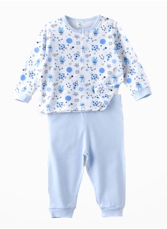 Tiny Hug Baby Boys Astronaut Print Pajama Set  - Image 1