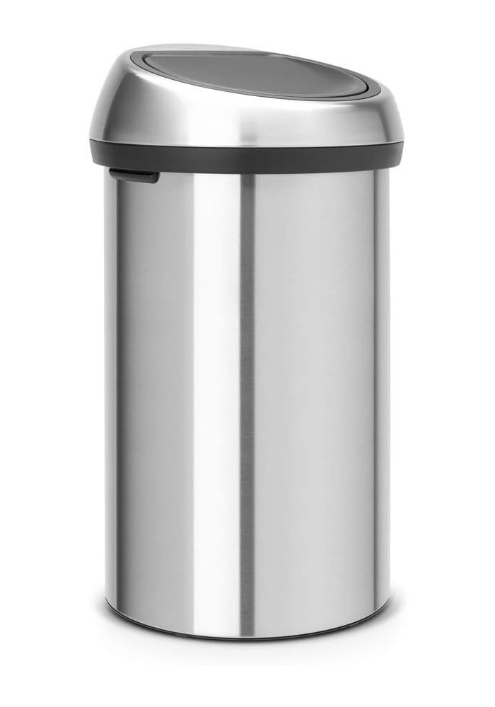 Brabantia 484506 Touch Bin, 60 L - Matt Steel Fingerprint Proof - Image 1