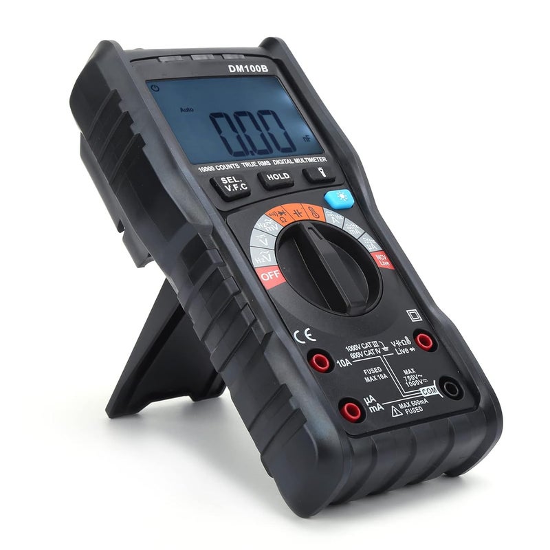 DM100B مقياس متعدد رقمي، جهاز اختبار الجهد المحمول بشاشة LCD، استجابة سريعة، صيانة ميدانية - Image 3