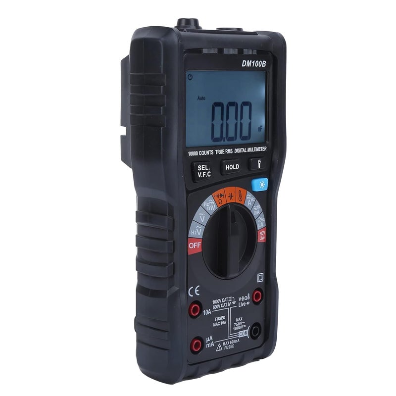 DM100B مقياس متعدد رقمي، جهاز اختبار الجهد المحمول بشاشة LCD، استجابة سريعة، صيانة ميدانية - Image 4