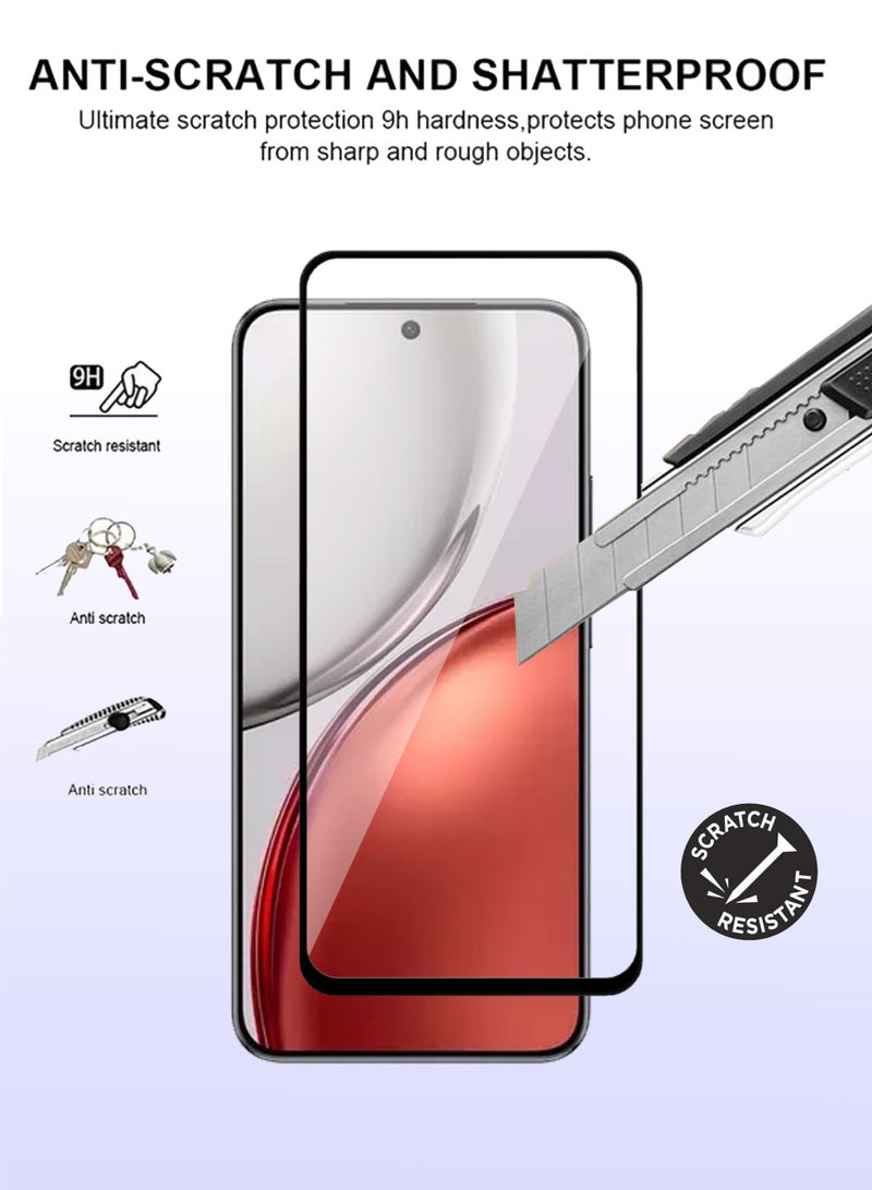 Honor X9d Screen Protector - Premium Full Screen Tempered Glass For Honor X9d, High Transparency, Delicate Touch, Anti-Explosion, Smooth Arc Edges, Easy Installation - Image 2