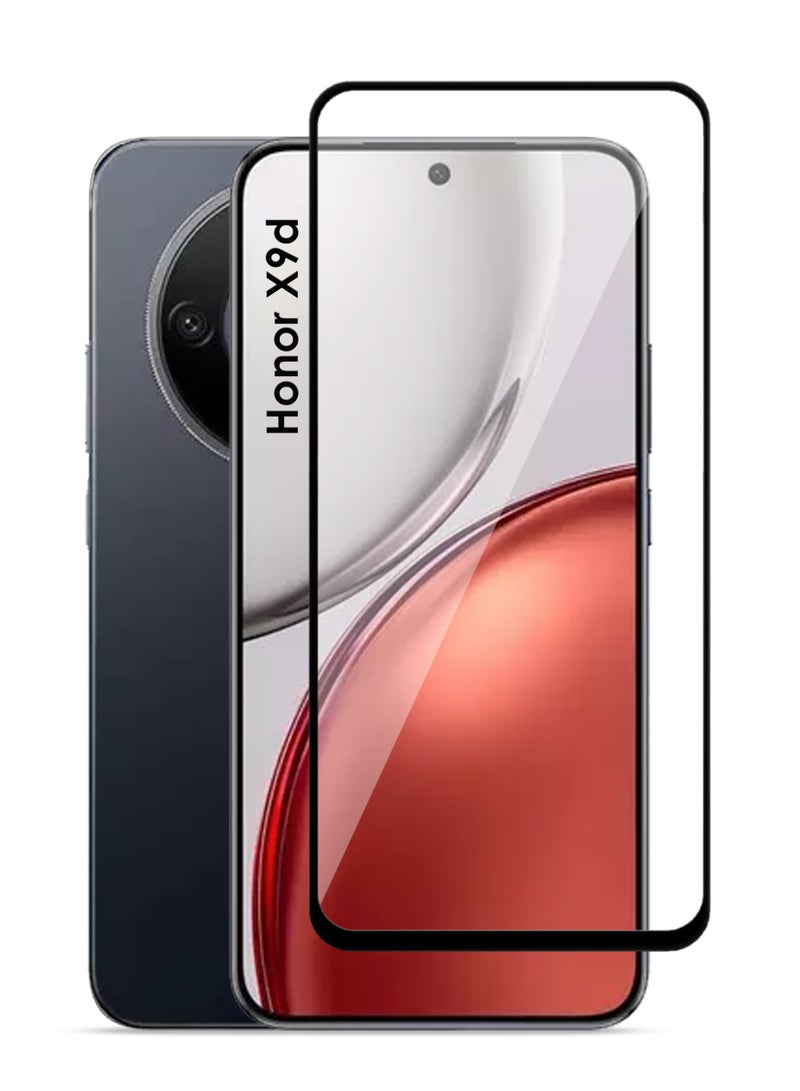 Honor X9d Screen Protector - Premium Full Screen Tempered Glass For Honor X9d, High Transparency, Delicate Touch, Anti-Explosion, Smooth Arc Edges, Easy Installation - Image 1