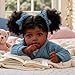 JIZHI Lifelike Reborn Baby Dolls Black Girl 20 Inch Soft Feeling Realistic Newborn Baby Dolls Real Life Baby Dolls with Gift Box for Kids - Image 2