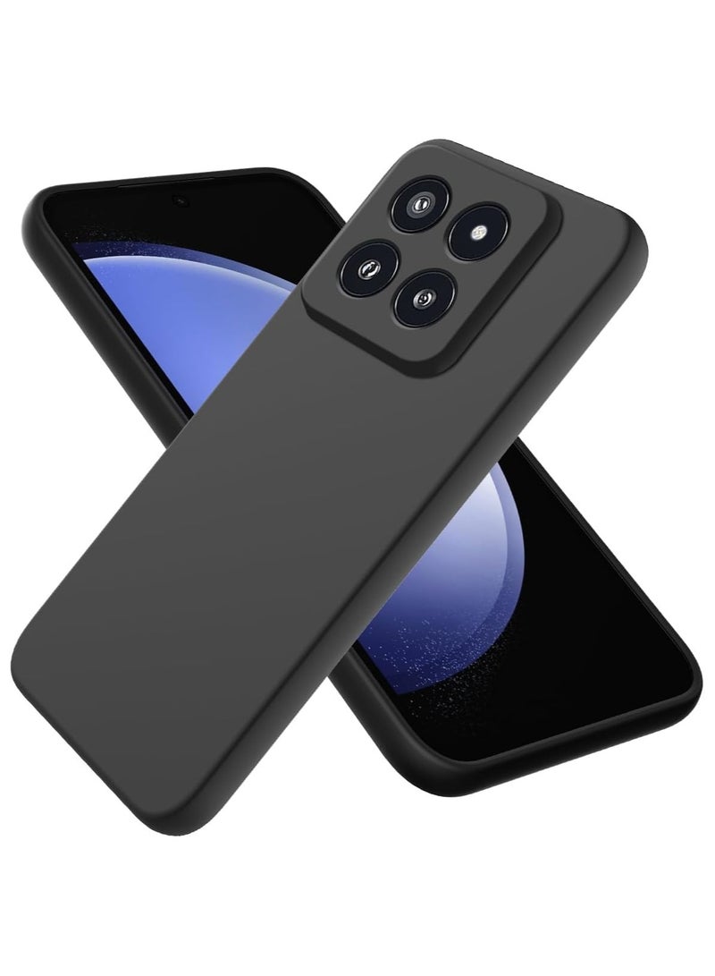 general Case Compatible with Xiaomi 14 Pro, Silicone Protective Phone Case for Xiaomi 14 Pro with Silicone Lanyard, Slim Thin Soft Shockproof Cover for Xiaomi 14 Pro Silicone Case - Image 1