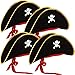 Hsei 4 Pcs Pirate Hat Pirate Accesseries Hats for Adult Captain Caps with Skull Print for Masquerade Cosplay Funny Party Supplies - Image 3