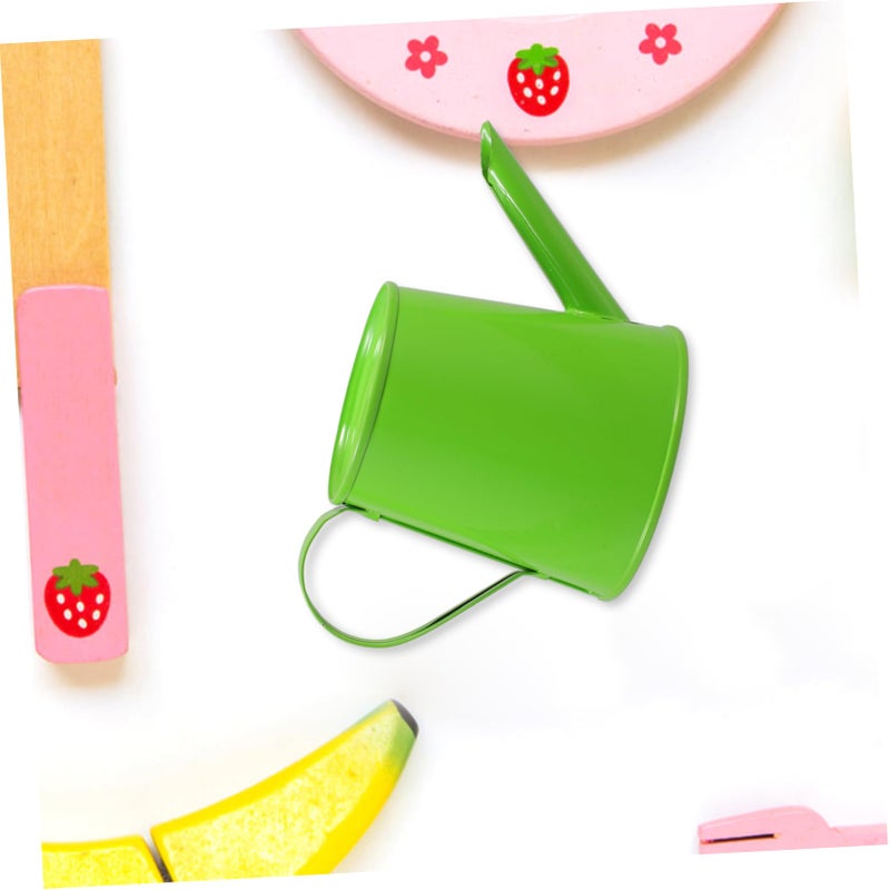 Mini Green Watering Can Lightweight Portable Desktop Decor For Home Office Hotel - Image 5