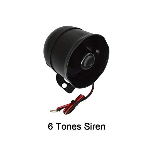 BANVIE Universal Car Security Alarm with Keyless Entry System, 2 Remote Transmitters, 6-Tone Siren, Shock Sensor, Central Locking Automation - Image 5