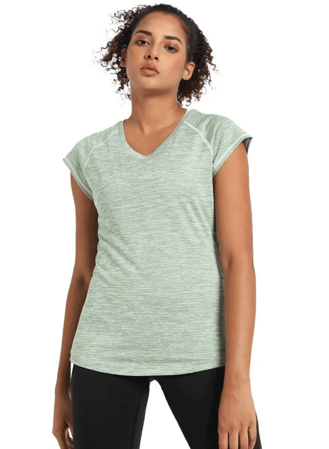 ZAECY Women's V-neck T- Shirt