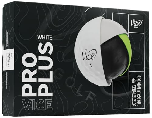 Vice Golf Vice Pro Plus Golf Balls (2025 Model) (White) - Image 2