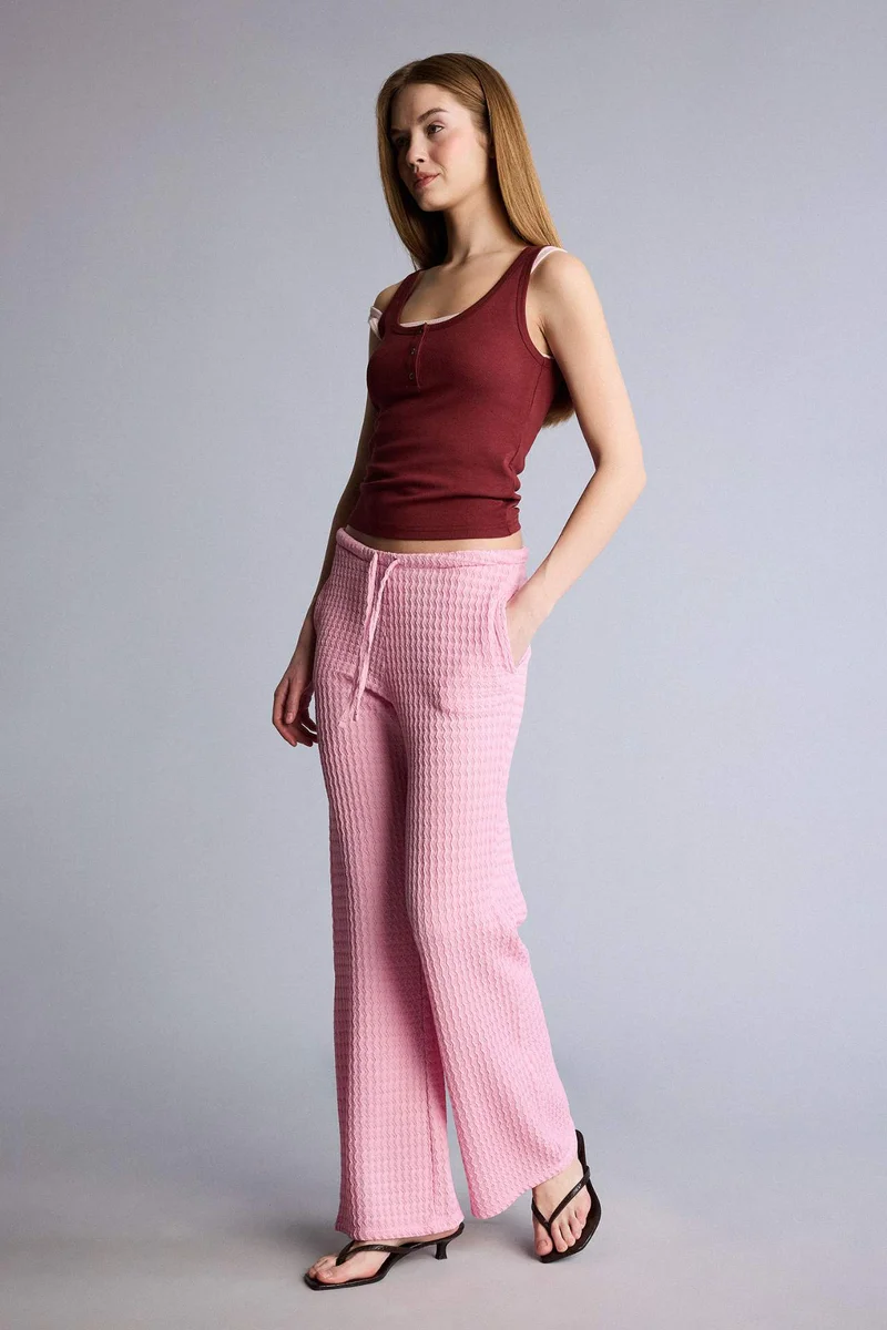 DeFacto Wide Leg Normal Waist With Pockets Trousers