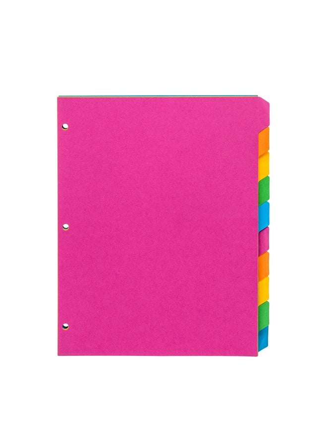 10 Part Dividers - 1 Pack Of 10 Tab Set, 3-Ring Binder Compatible, 8 1/2 X 11 Inches - Bright Colors - pzsku/Z9E7BBEA1C569DD58066AZ/45/_/1731922299/4338669f-7020-4565-960a-d8a27f4e0258