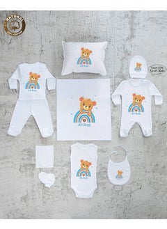 E1010 Personalized, Named, Baby Boy 10LU White Hospital Exit