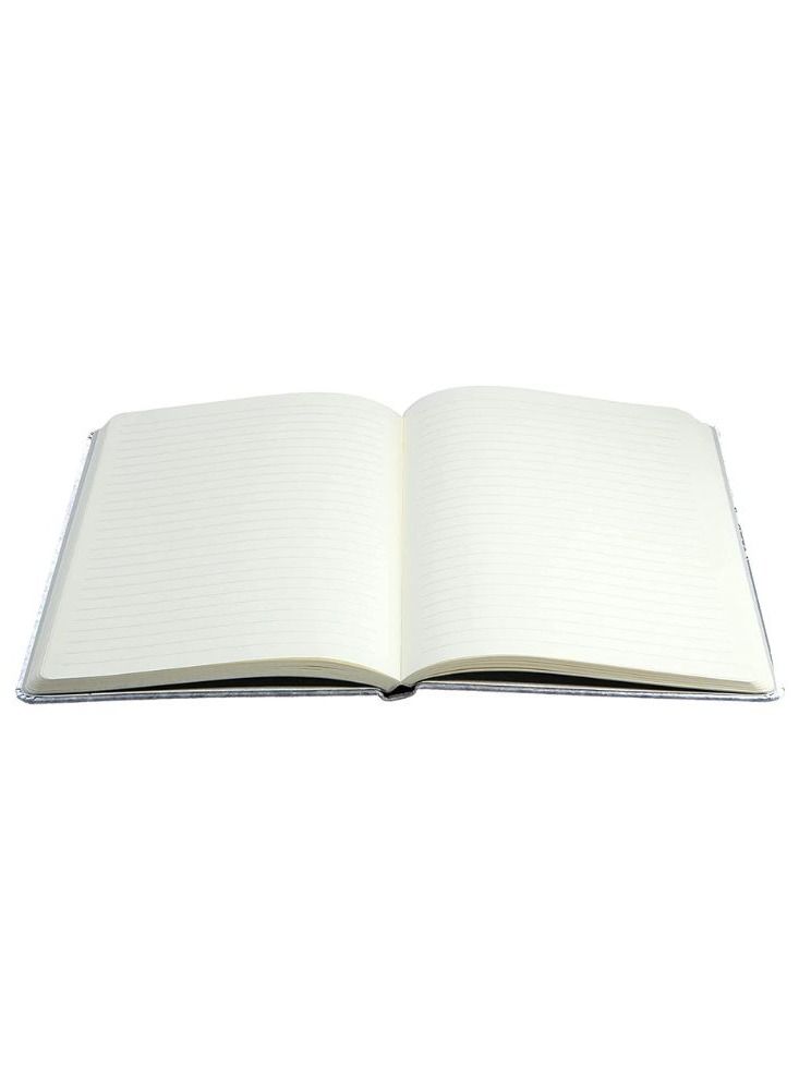 Collins Debden Tara A5 Ruled Notebook White with Green Floral Design Wear Resistant Covers and 192 Pages Premium Cream Paper - Image 2