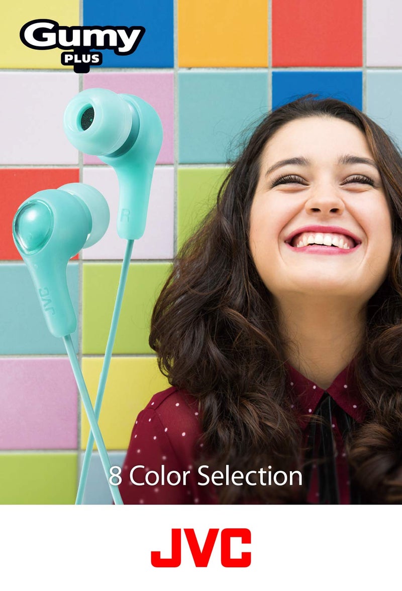 JVC Gumy in Ear Earbud Headphones, Powerful Sound, Comfortable and Secure Fit, Silicone Ear Pieces - HAFX7B Black, Small - Image 3