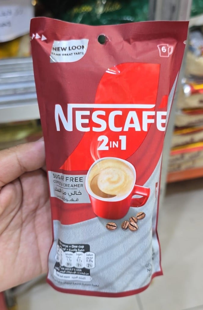 Nescafe 2in 1 Coffee (Sugar Free)