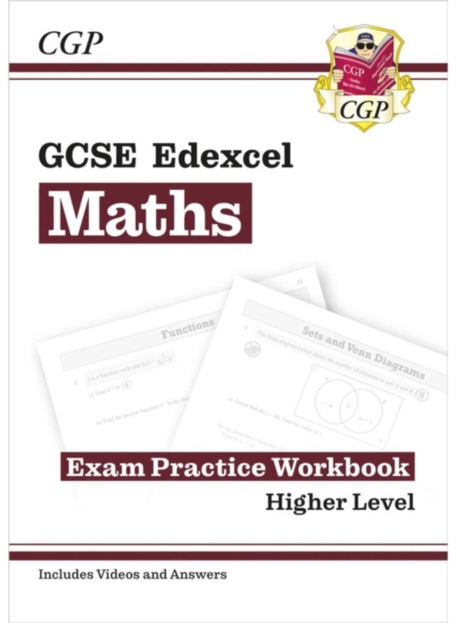 GCSE Maths Edexcel Exam Practice Workbook Higher includes Video Solutions and Answers - Paperback