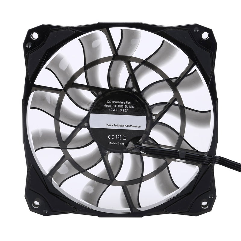 منتدى التبريد المركزي للمعالج بمروحة دقيقة مقاس 12 سم من ID-COOLING النمرة 12015، ذات ارتفاع 12 سم، بمروحات بتقنية PWM ومراقبة للدرجة الحرارية - Image 4
