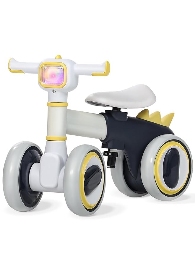 KASTWAVE Baby Balance Bike For 1 3 Years Old Boys Girls 10 36 Month Toddler Balance Bike Cricket Baby Walker Balance Bike With 4 Wheels Toddler First Bike Toddler Bicycle Toy First Birthday Gifts Black - Image 1