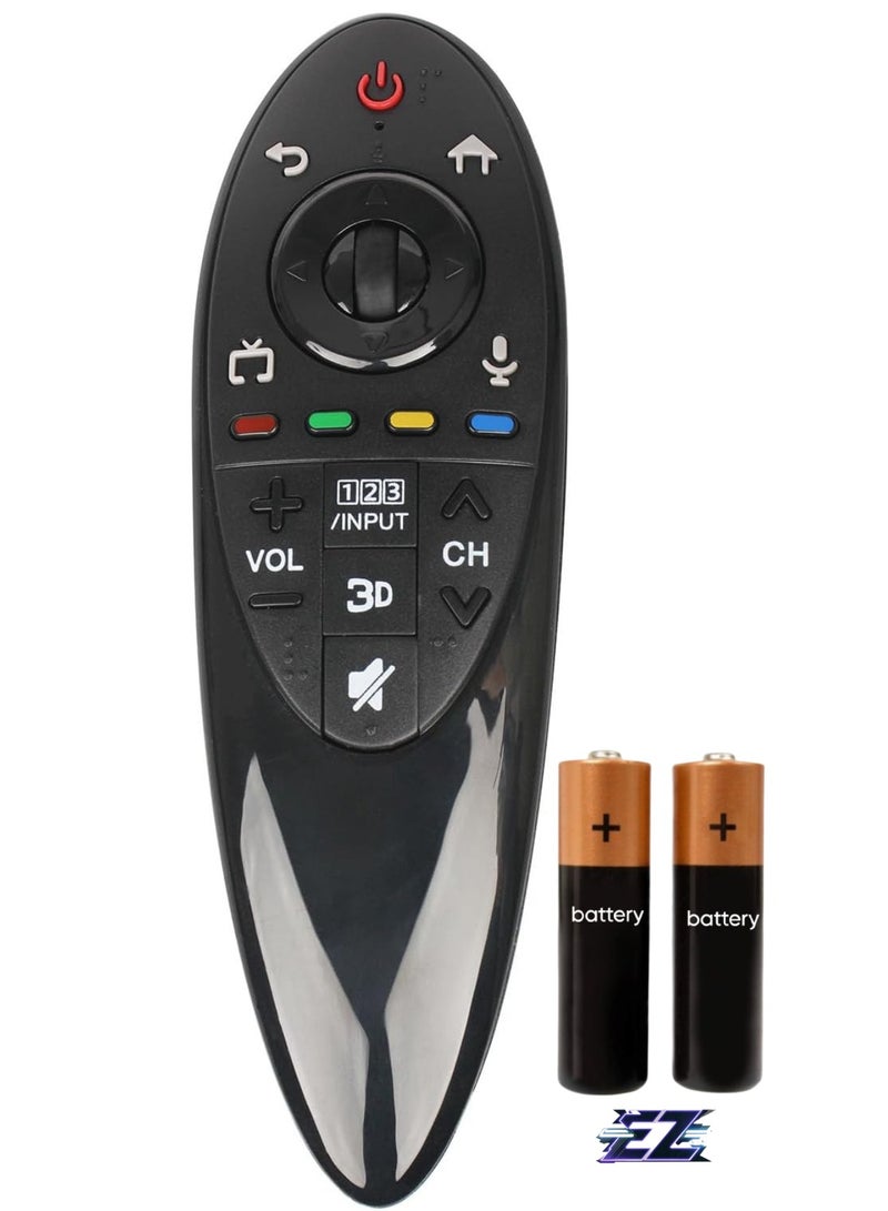 ELTRAZONE Replacement Remote Control for LG 3D Smart TV Model AN-MR500G ANMR500G with battery - Image 1