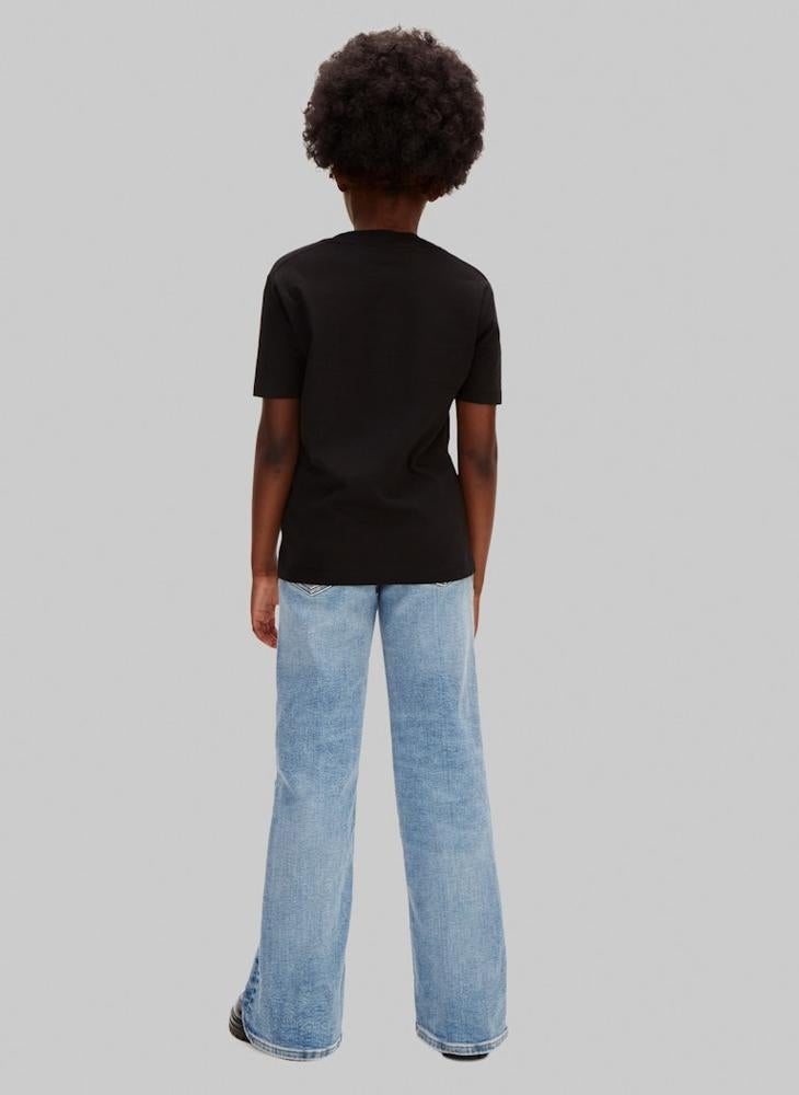 Calvin Klein Jeans Monogram Logo Crew Neck T‑Shirt - Image 2