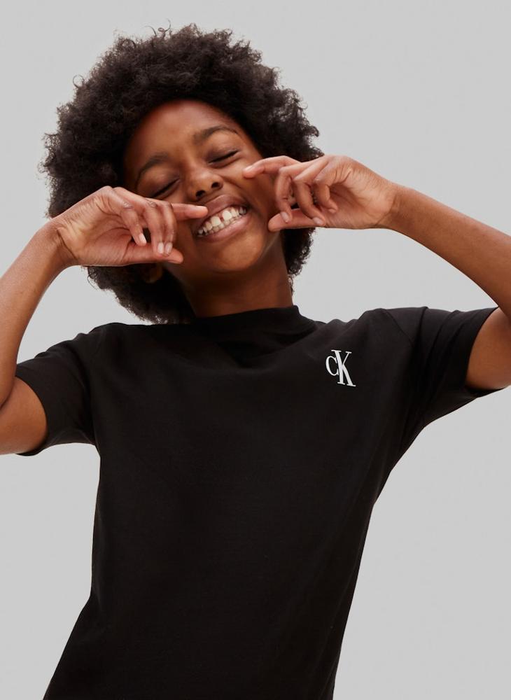 Calvin Klein Jeans Monogram Logo Crew Neck T‑Shirt - Image 3